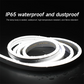 12V LED Trunk Light Warm White LED Strip 2M Waterproof Flexible Light