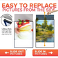 Advertising light box Acrylic Flashing Led Menu Restaurant Card Display Holder Stand screen
