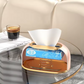 Automatic Lifting Tissue Box Napkin Storage Organizer