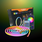 LED Strip Lights Neon Rope Light with Music Sync RGBIC 5M