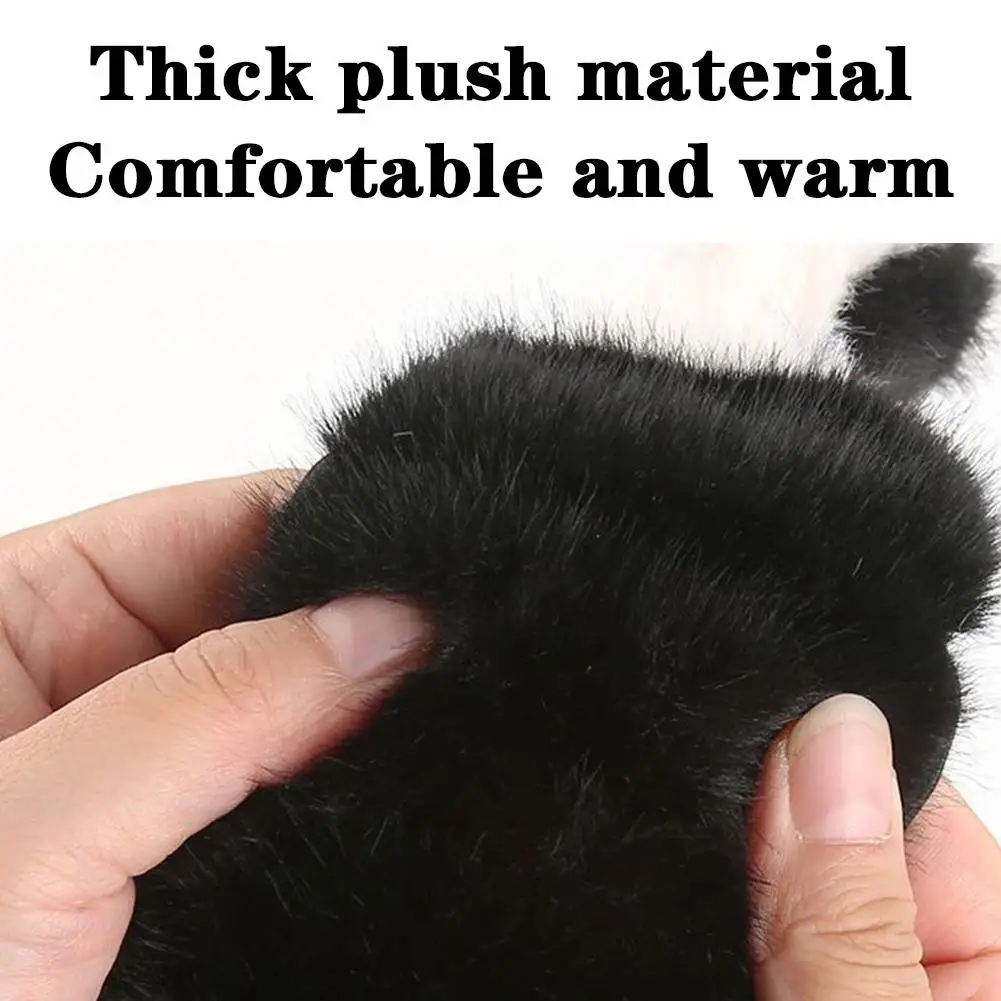 Plush Steering Wheel Cover