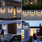 Smart Solar Wall Lights – Wireless Outdoor LED with Motion Sensor & 3 Lighting Modes