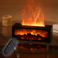 Flame Fire place Diffuser, Vintage Fireplace Aromatherapy Diffuser Humidifier