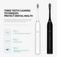 Sonic Electric Toothbrush, USB Rechargeable with 3 Brush Heads & 6 Modes | IPX7 Waterproof for Adults and Kids