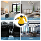 High Pressure Steam Cleaner – 1000W Handheld Steam Cleaning Machine with 9 Accessories for Kitchen, Bathroom, Furniture & Car Detailing