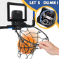 Mini Wall-Mounted Basketball Hoop with LED ScoreBall