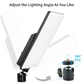 Square Ring Light Panel 
 Photo Shoot LED with 2.1 Meter Tripod