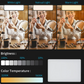 Square Ring Light Panel 
 Photo Shoot LED with 2.1 Meter Tripod