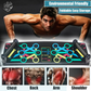 12 in 1 Push Up Board System Foldable Workout Portable Trainer for Home Fitnes