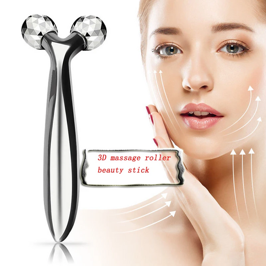 3D Y-shaped Face Lifting  Facial Massage Roller 360°