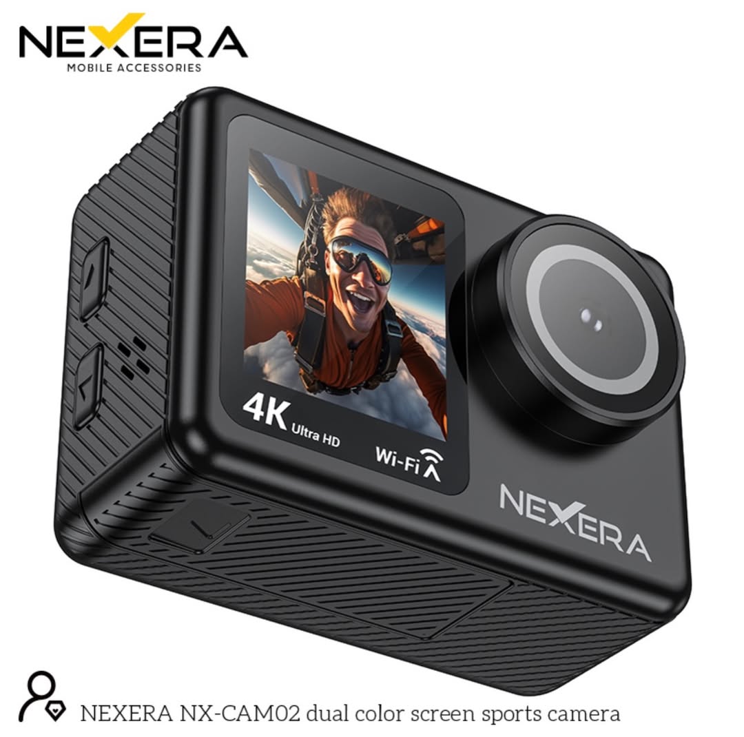 NEXERA 4k Sports Action Camera NX-CAM02