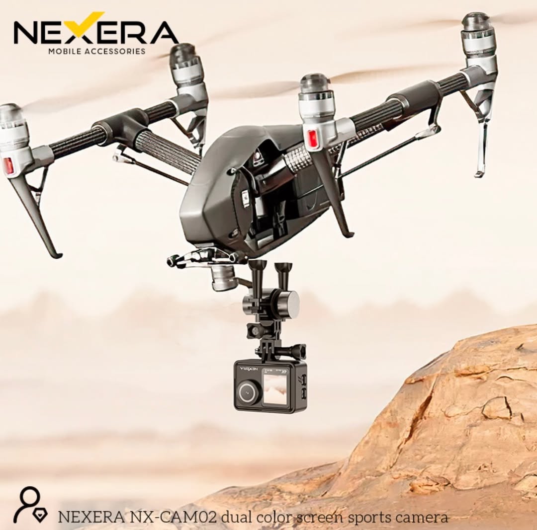 NEXERA 4k Sports Action Camera NX-CAM02