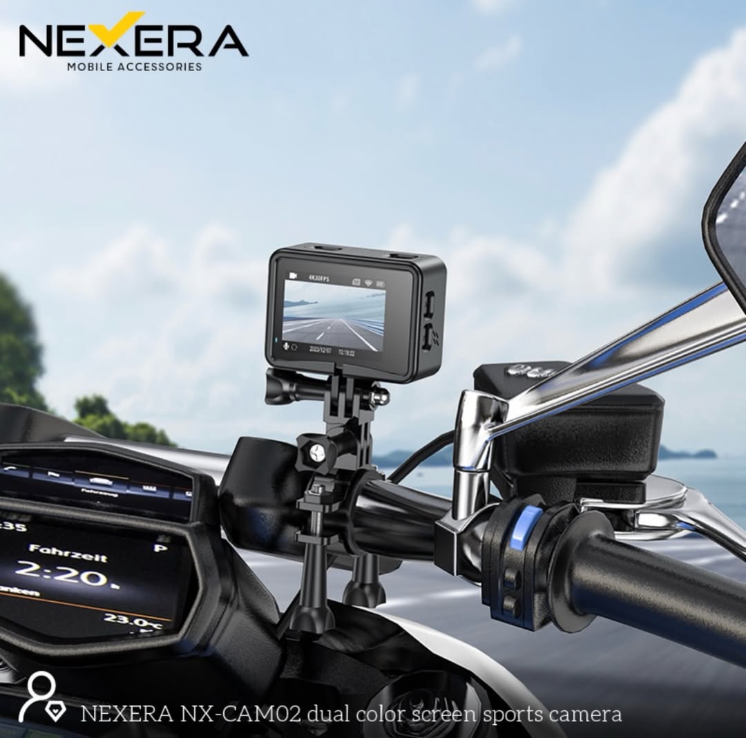 NEXERA 4k Sports Action Camera NX-CAM02