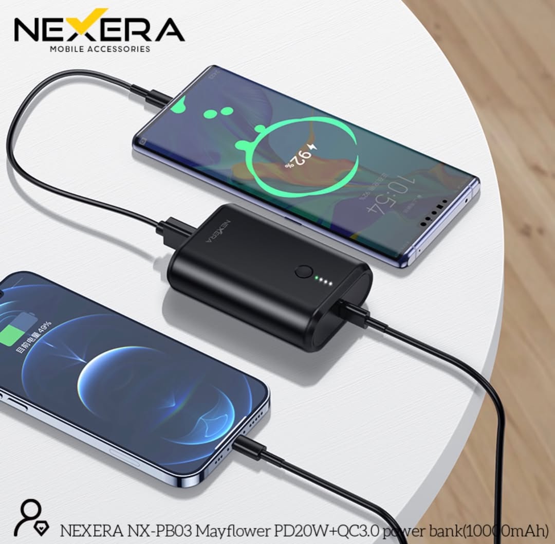 Mini Portable Power Bank 10000MAH NX-PB03