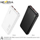 10000mah 22.5W Thin Power Bank With LED Lighting NX-PB02