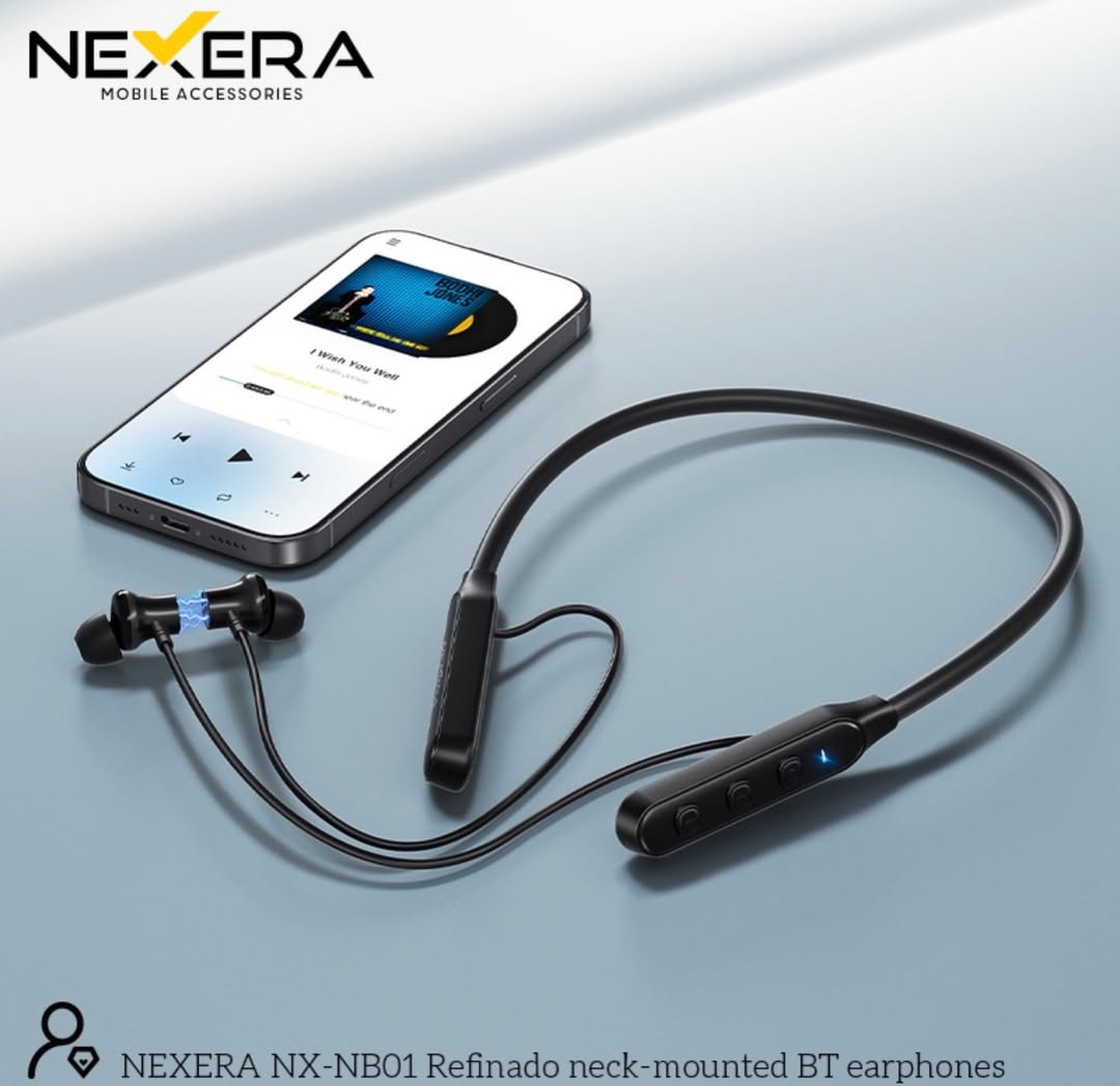 Nexeria Neck Mounted Wireless Earphone NX-NB01