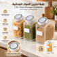 Food Storage Container With Time Track Dial