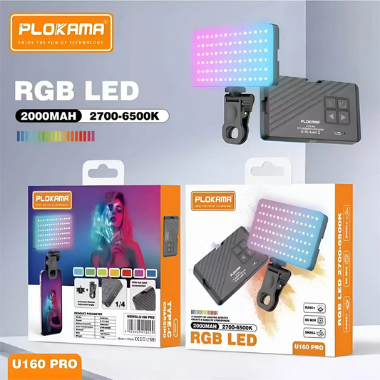 Plokama Rechargeable LED Light Phone stick U160