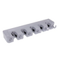 Broom and Mop Holder with 5 Compartments
