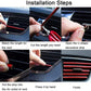 10pcs Car Air Conditioner Grill Decoration Strips Ac