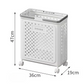 Foldable Rolling Laundry Basket