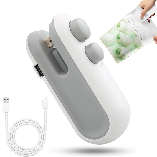 Mini Bag Hand Sealer Rechargeable For Plastic Bags