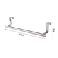 Over Cabinet Door Towel Rack - 1 Pcs