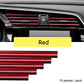 10pcs Car Air Conditioner Grill Decoration Strips Ac
