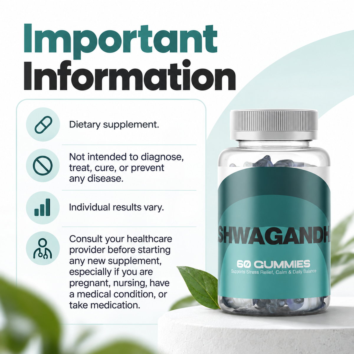 Ashwagandha Gummies information image
