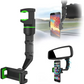 Multifunctional Car Phone Holder Mount, Rearview Mirror Phone Holder for Car, 360 Degree Rotatable