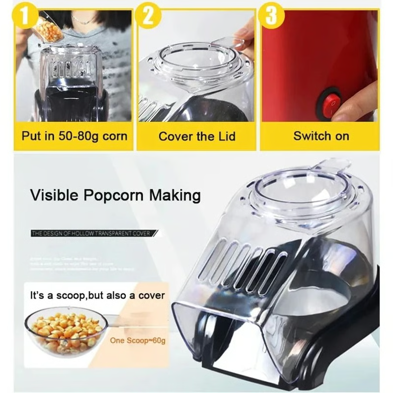 MINIJOY Popcorn Machine no oil