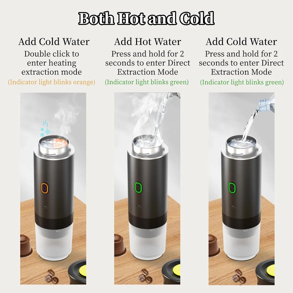 Portable  Wireless  Electric Coffee Machine Maker
