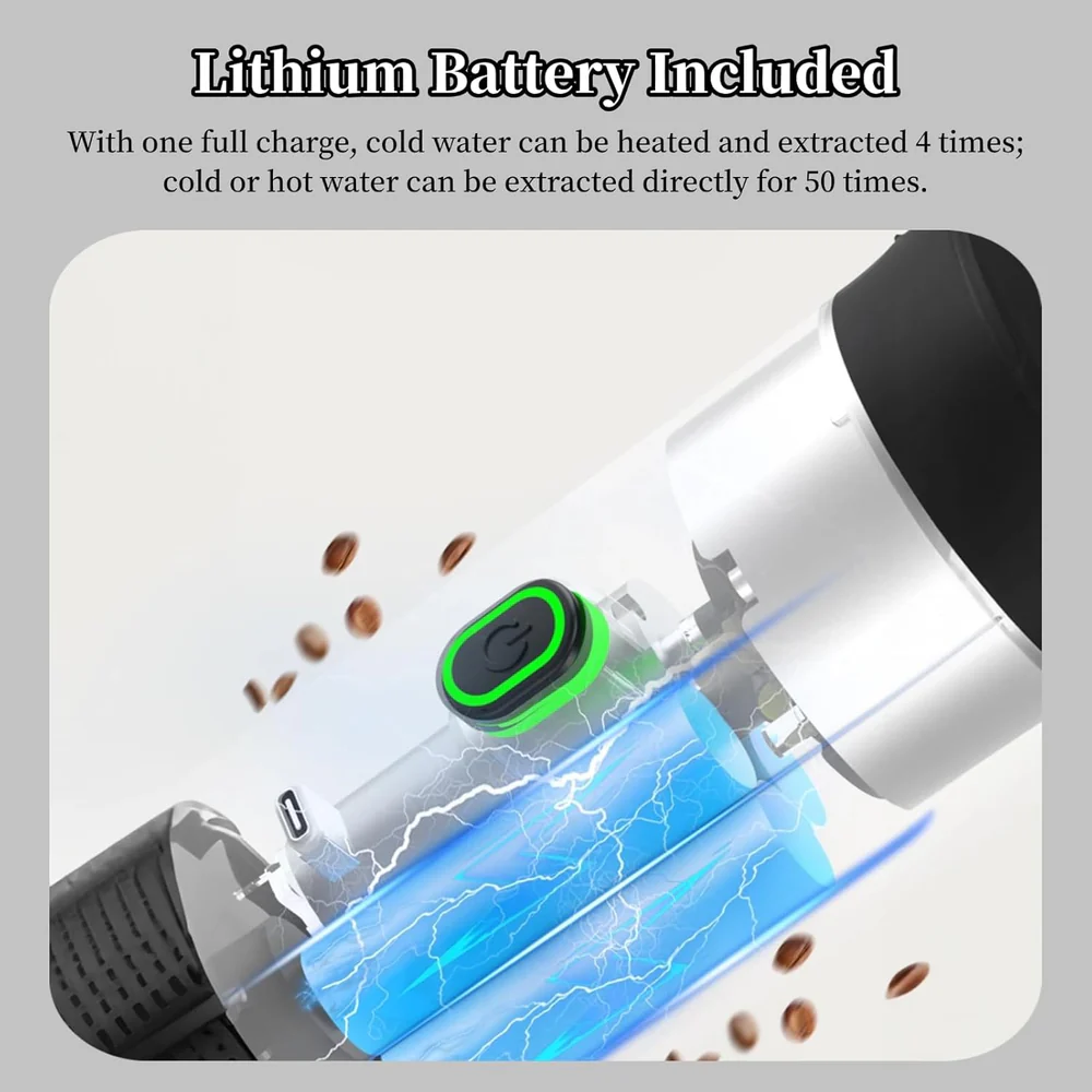 Portable  Wireless  Electric Coffee Machine Maker