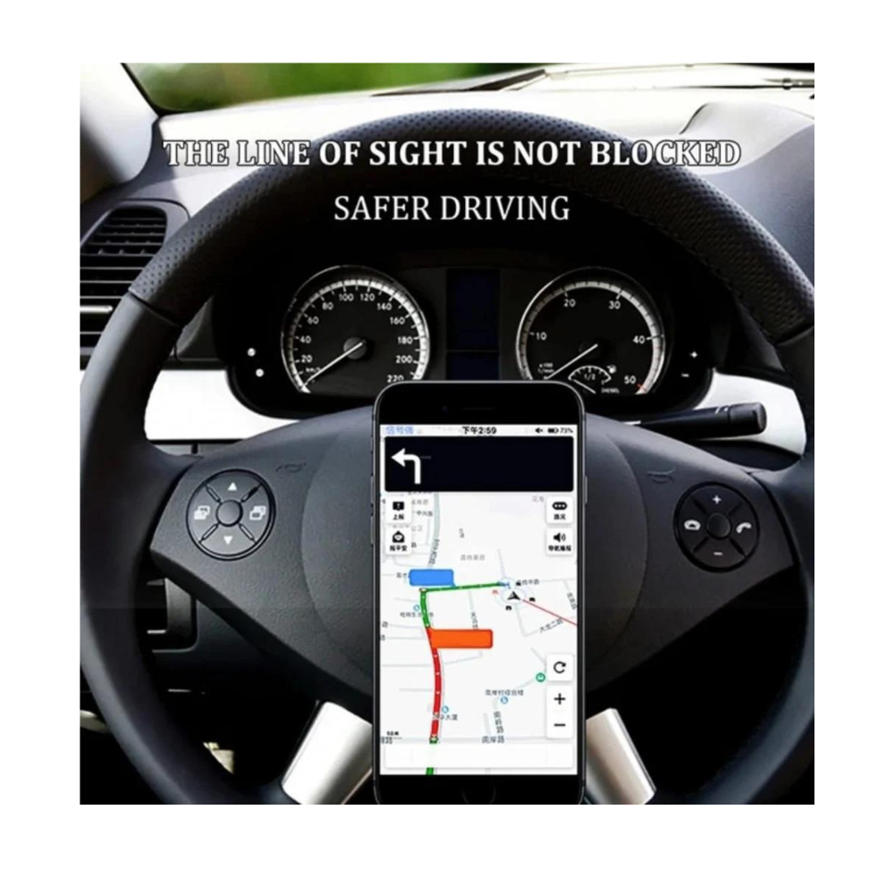 360 Degree Steering Wheel Phone Holder