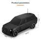 Kisonli  Bluetooth Speaker Car Model Speaker with Solar Charging Function Wireless Speaker