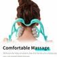 Hand Neck Massager With Rollers 6 Wheel Neck Massager For Pain Relief Deep Tissue