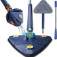 360° Triangle Mop | Self-Wringing Wet & Dry Microfiber Mop