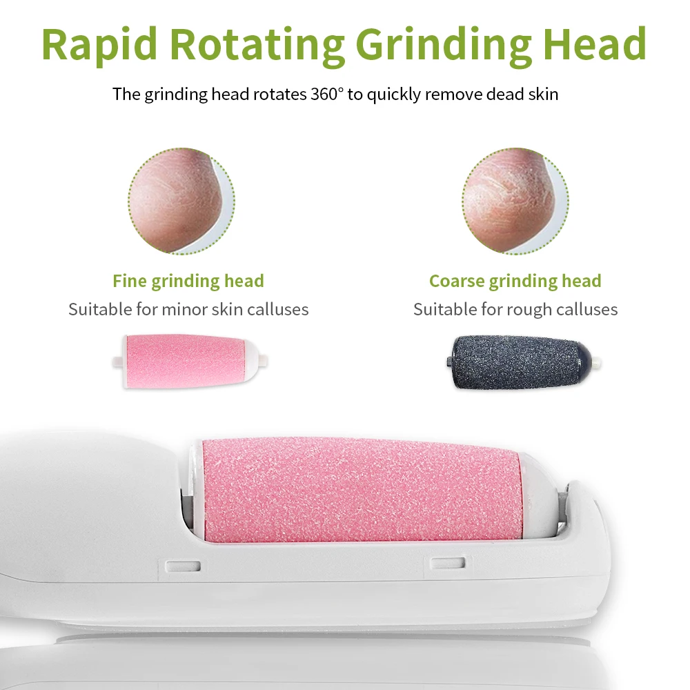 Electric Callus Remover & Pedicure Kit – Foot Grinder, File & DeadSkin & Hair Removal Tool