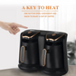 RAF Electric Maker Double Cup Turkish Coffee Machine R109  0.5L