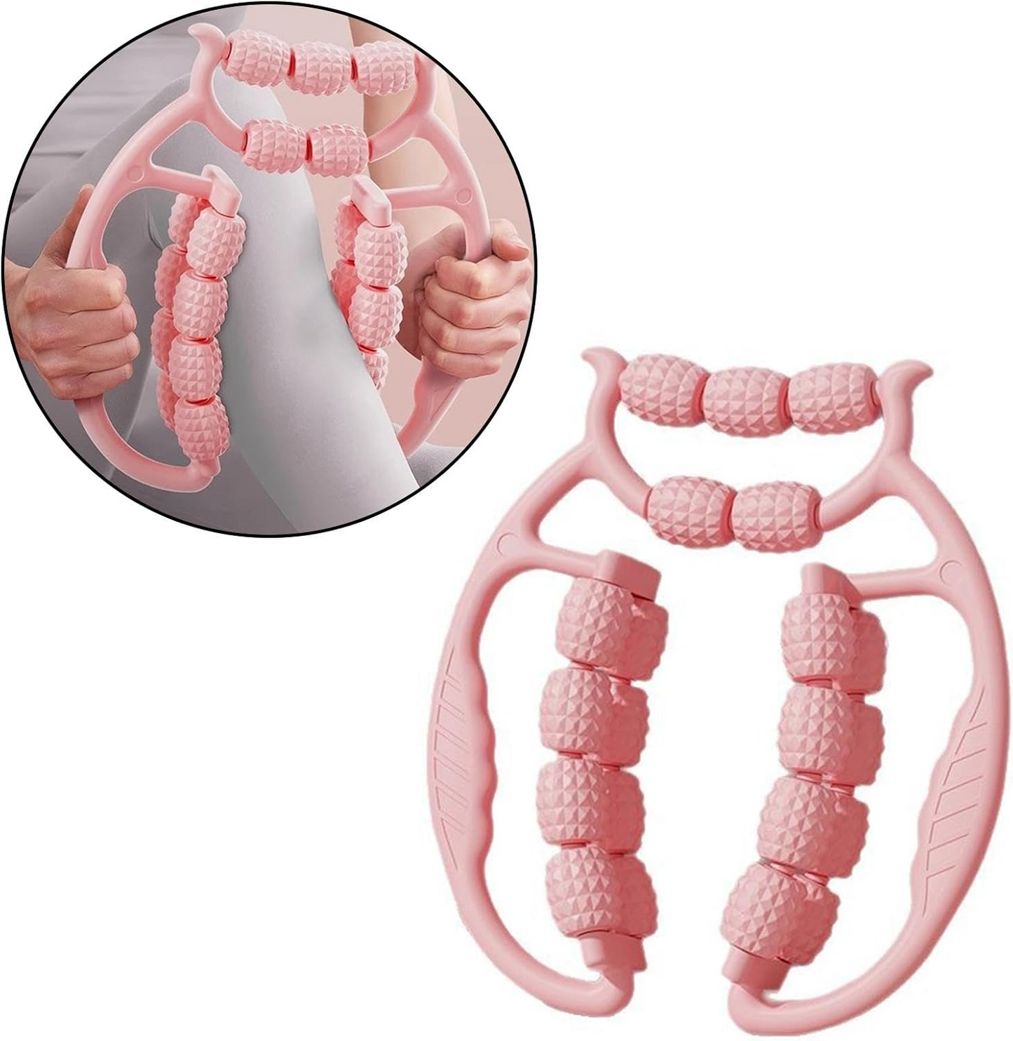 Circular Massager Muscle Roller Deep Tissue Massage for Gym Indoor