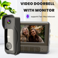 Visual smart doorbell with 4.3-inch color display, 0.3 megapixel camera for home security X8