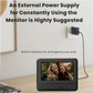 Visual smart doorbell with 4.3-inch color display, 0.3 megapixel camera for home security X8
