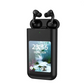 TWS Earphones with 2.8 inch HD Touch Screen With Power Bank pods