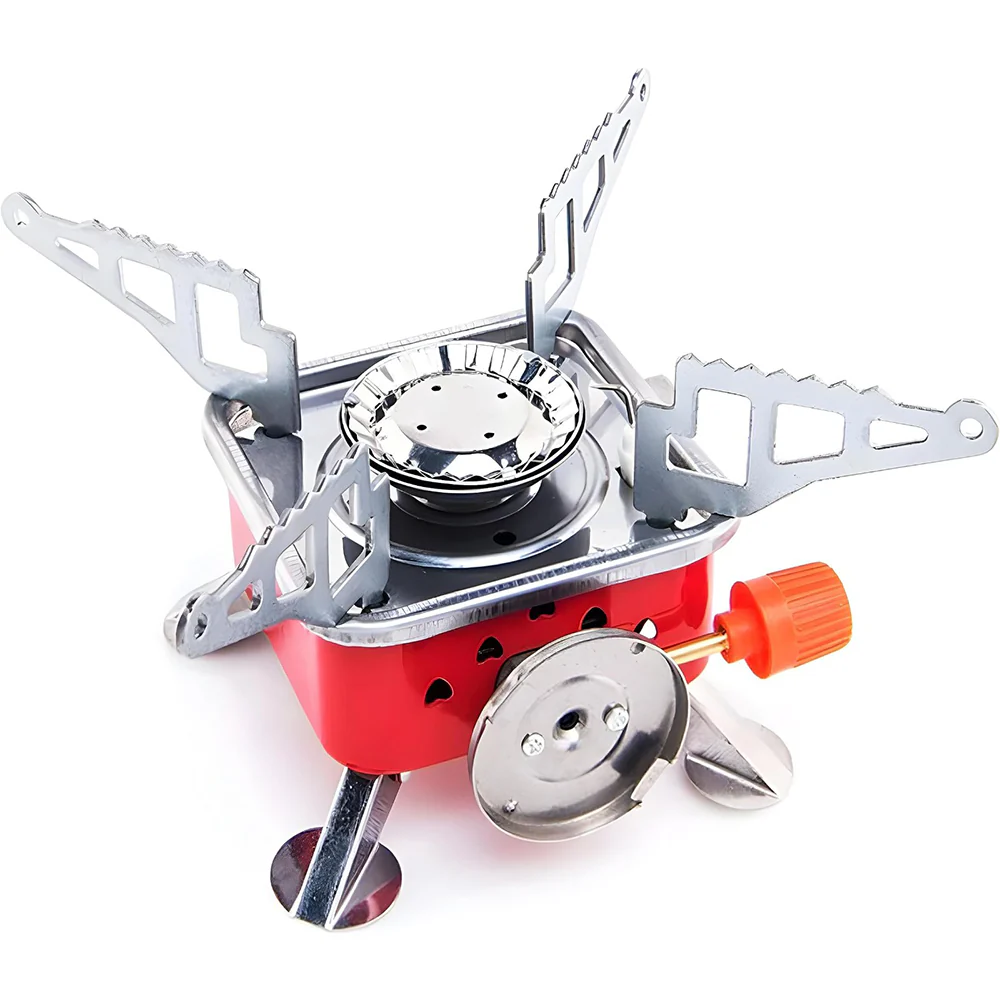 Portable Gas Stove & Picnic Butane Gas Burner With Pouch
