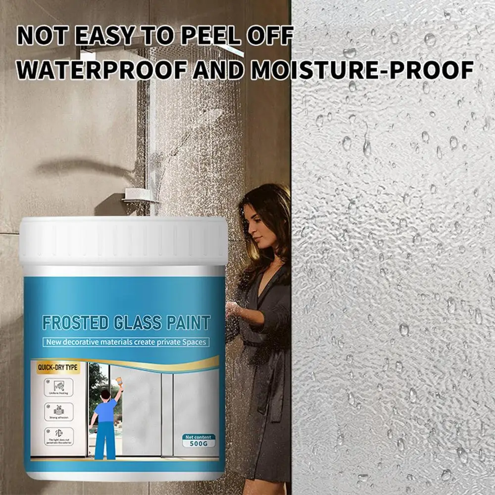 Glass Window Privacy Paint  | Portable Frost Spray Paint 300G