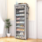 Shoe rack 10 Tier Shoes Rack Organiser with Dustproof Cover