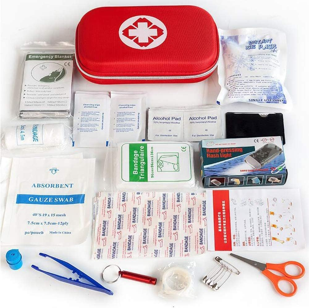 Car First Aid Kits 30Pcs Survival Gear Home Travel Size Small Emergency Kit