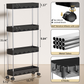 4 Tier Slim Rolling Storage Cart, Bathroom Storage Organizer, AS-23