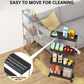 4 Tier Slim Rolling Storage Cart, Bathroom Storage Organizer, AS-23