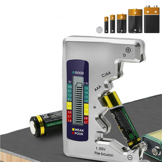 Battery Tester with LCD Display